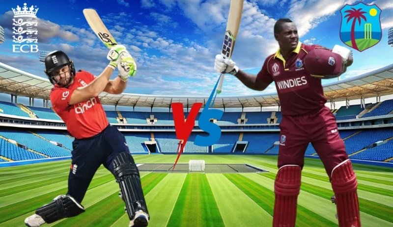 England Cricket Team vs West Indies Cricket Team Match Scorecard