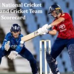 New Zealand National Cricket Team vs England Cricket Team Match Scorecard