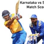 Karnataka vs Saurashtra Match Scorecard
