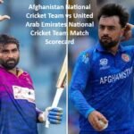 Afghanistan National Cricket Team vs United Arab Emirates National Cricket Team Match Scorecard