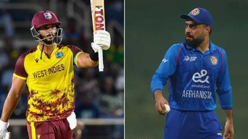 Afghanistan National Cricket Team vs West Indies Cricket Team Players