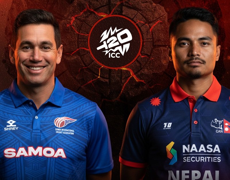 Samoa National Cricket Team vs Nepal National Cricket Team Players