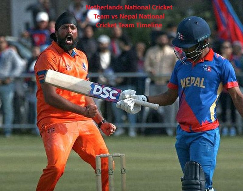Netherlands National Cricket Team vs Nepal National Cricket Team Timeline